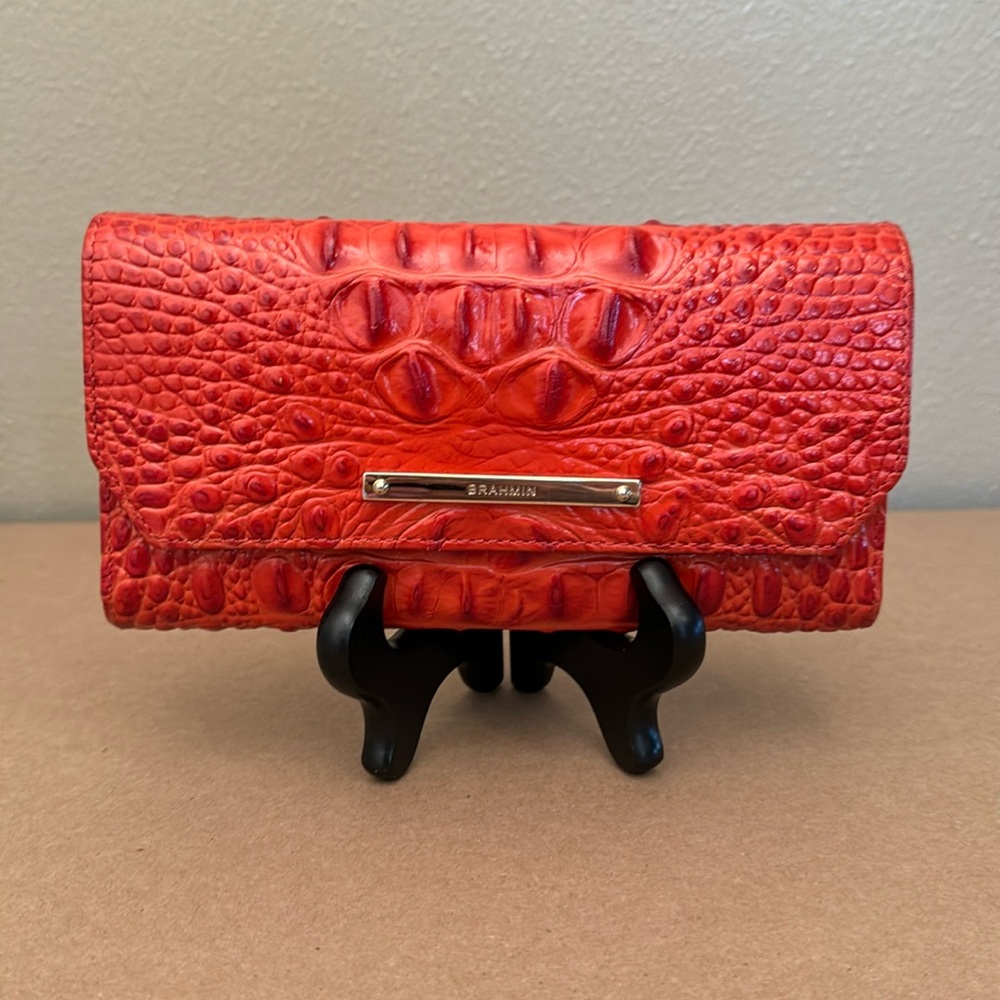 Brahmin Crocodile Embossed Women's Wallet